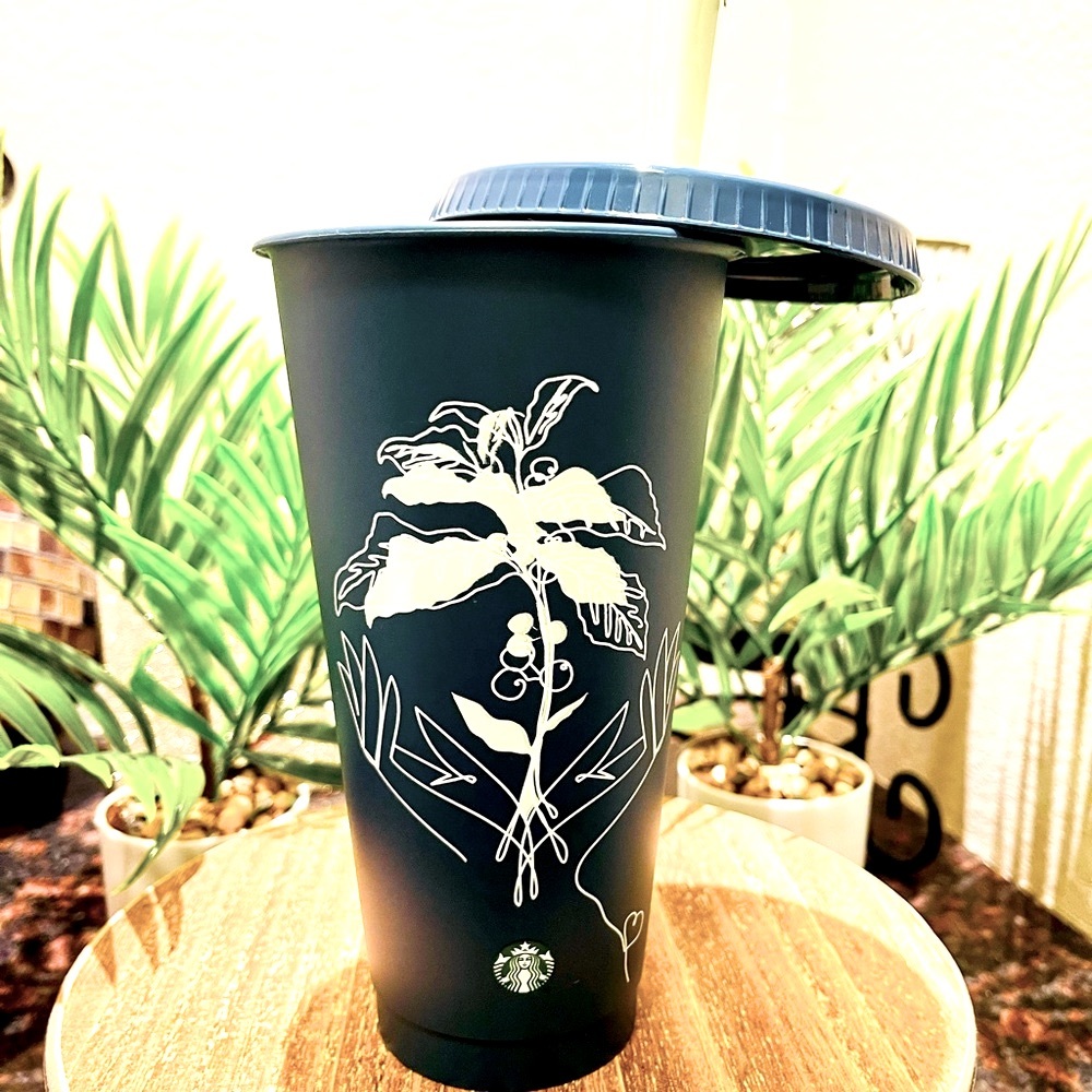 *HP*🌿NEW Starbucks 2022 Spring ‘Sip Sustainably ‘ Teal Green Reusable Cold Cup
